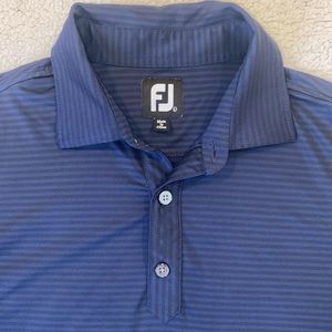 Footjoy FJ Polo Golf Size Large Short Sleeve Shirt *Read*
